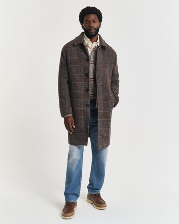 GANT Herren Kurzmantel aus Wolle (S)