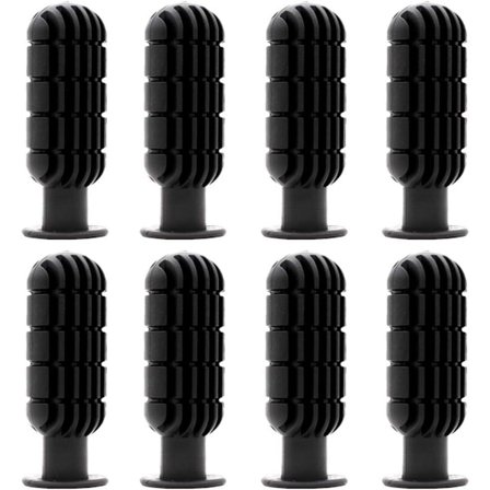 Fotballbordhåndtak Plast Håndtak Bordfotball Bord Fotball Håndtak Deler Fotballgrep Deler Utskiftninger Passer for å Erstatte Fotballbordhåndtak 8 STK