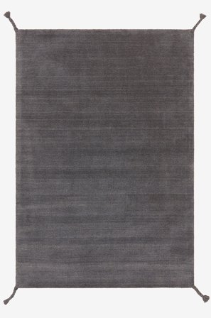 Jotex - Ullteppe Polyester/Ull/Polyester/Ull Mørk grå FERLA - Kjøp Ulltepper hos Jotex