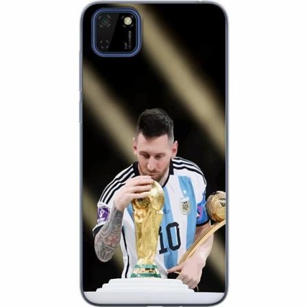 Huawei Y5p Genomskinligt Skal Messi