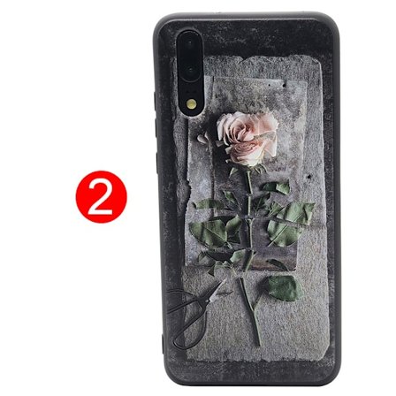 Blommiga skal f r Huawei P20 Pro