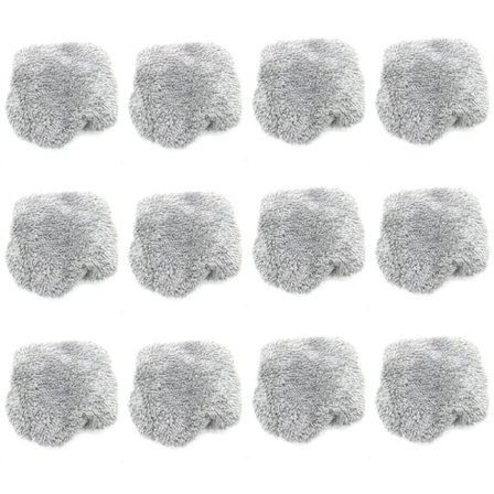 12 stk. Støvsuger Vinduespudser Robot Rengøringsklud til Elektrisk Vinduespudser Robot Støvsuger Vasker