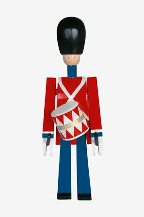 Kay Bojesen - Rumpali, pieni - Punainen - Koriste-esineet - - Homeroom