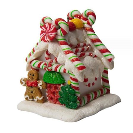 Julhus med LED-belysning