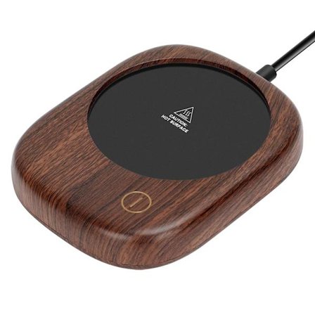 Kahvimukinlämmitin, Sähköinen Kupinlämmitin 3 Säädettävällä Lämpötila-asetuksella (jopa 65°C) ja Automaattisella Sammutuksella, Sähköinen 