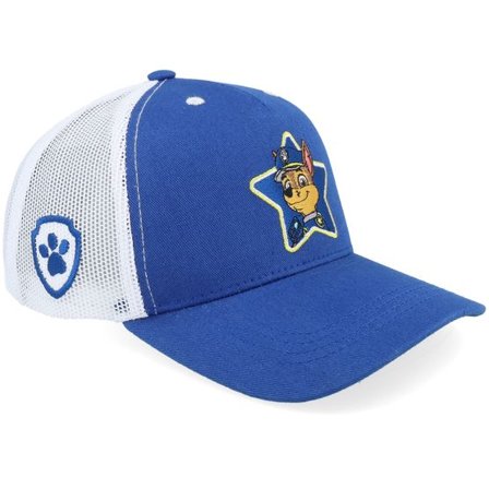 PAW Patrol - Blå trucker Keps - Kids Chase Star Blue/White A-Frame Trucker @ Hatstore