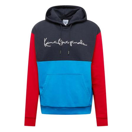 Karl Kani Multicolor sweatshirt 6093649 Blå, Herre Hættetrøjer