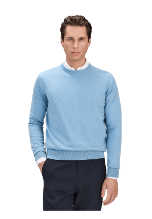 John Henric Merino Crew Neck Sweater (noa) Tröjor Herr XS