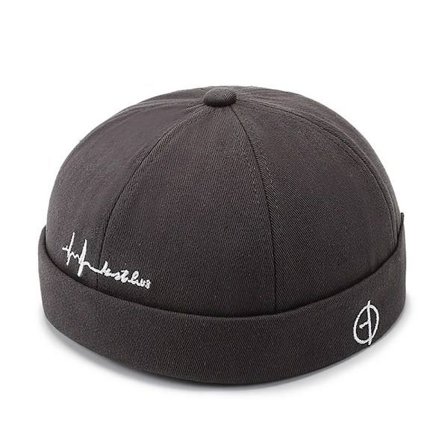 Bomulls Docker Mössa GRÅ GRÅ