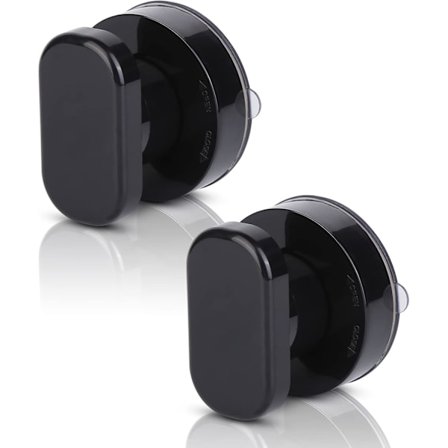 2-delt sugekopp dørhåndtak, sugekopphåndtak, vindu sugekopphåndtak med sterk sugekopp for bad Placa