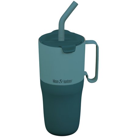 Klean kanteen Rise Tumbler flip-kannella ja pillillä 770 ml, Brittany Blue