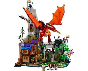 LEGO-Ideas Dungeons & Dragons: Den røde drages fortelling 21348-LEGO Dungeons & Dragons: Den røde drages fortelling 21348-LEGO-LEGO