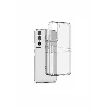 Samsung Galaxy S21 - läpinäkyvä kansi Double Card Slot + karkais
