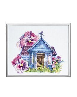 Stickpackung Bild Haus