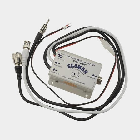 Glomex Splitter vhf/am-fm/ais 12v RA201