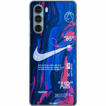 Motorola Moto G200 5g Genomskinligt Skal Nike