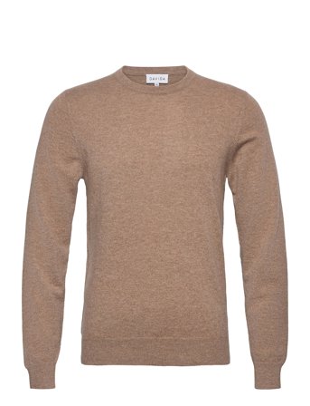 Davida Cashmere | Man O-Neck Plain | M