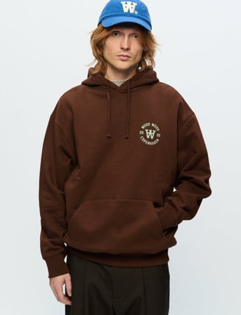WOOD WOOD Wwcass Aa Seal Print - Brown - S