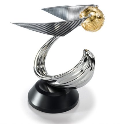 Harry Potter Gyllene Kvicken Guldpläterad