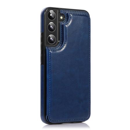 Samsung Galaxy S22 - Kuori korttipidikkeellä Marinblå