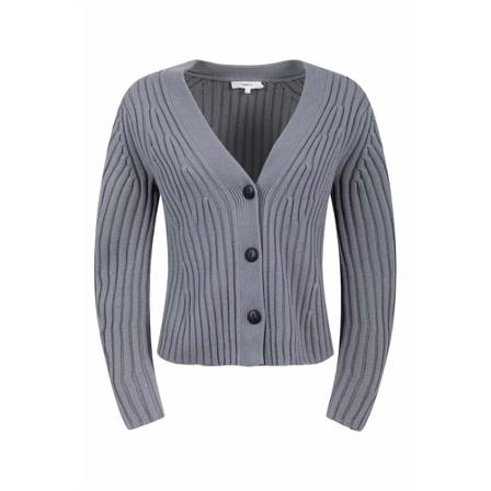 Vince Sleeve Vest , Grijs , Dames , Maat: S Vesten