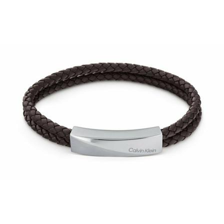 Calvin Klein - Armband - Brun - Herr - Storlek: One Size, Herr, Storlek: ONE SIZE