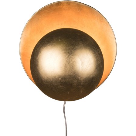 Globen Lighting - Vegglampe Orbit Mässing