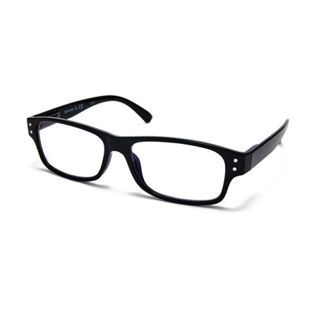 Readers - Läsglasögon - Readers Blue Block Rectangular Black