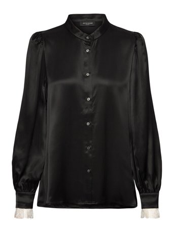 Berriesbbdura Shirt Black Bruuns Bazaar
