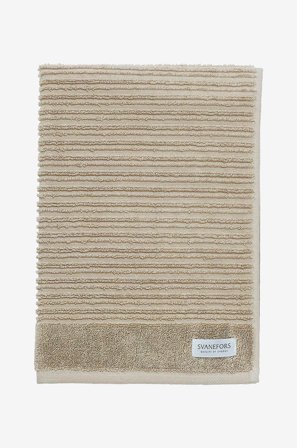 Svanefors - Handduk Lea, 50x70 cm - Beige - Handdukar - 50X70 - Från Homeroom