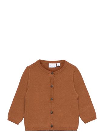 Nbnnullo Ls Knit Cardigan Orange Name It