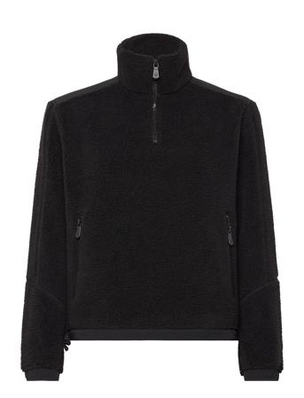 W Gale Pile Half Zip Black Sail Racing
