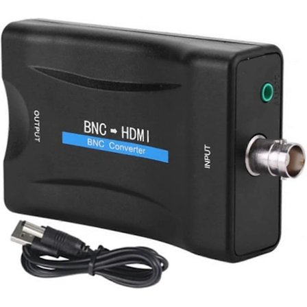 BNC till HDMI-omvandlare Adapter Display HD 1080P/720P Videoadapter Ny utgåva Ab