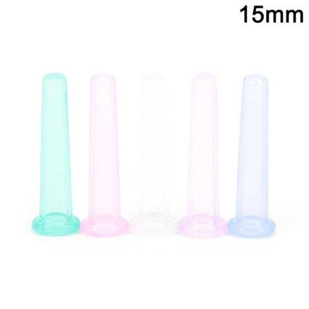 1 st Ansikte Öga Silikon Anti Age Koppning Koppar Ansiktslyft Massage