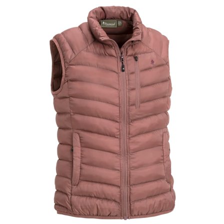 Pinewood Women's Abisko Insulation Vest Women lined vests Pink M