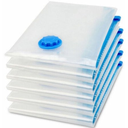 Vakuumpåsar 6 st Förvaringspåsar 6 Pack 40x60cm Förvaringspåsar Vakuumpåsar Klädpåsar