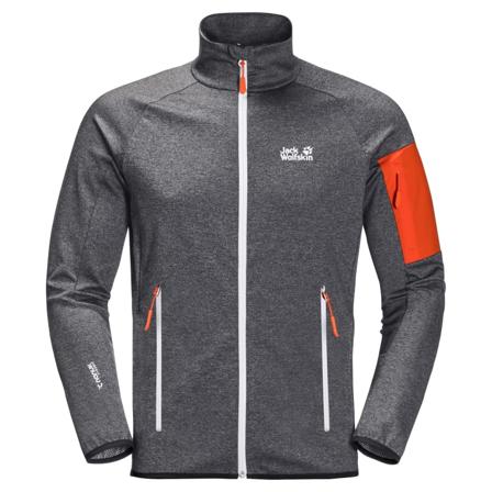 Jack Wolfskin Men's Milford Jacket Men Mid layer tops Grey XL