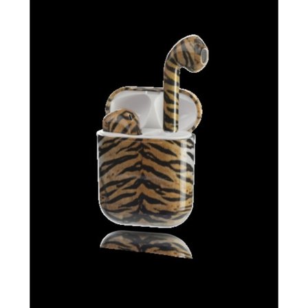 GADGETMONSTER True Wireless -kuulokkeet, joissa on tiikerikuvio