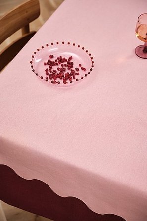 Jotex - Tafelkleed Roze/wijnrood roze/wijnrood - LOVIS - Koop Tafelkleden bij Jotex