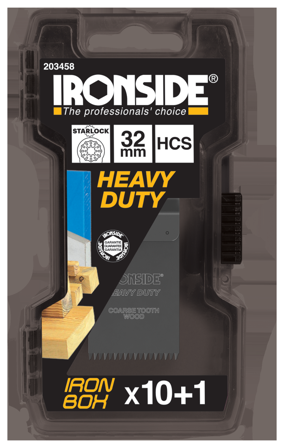 Ironside 203458 Multibladsett, Maskintilbehør & forbruk