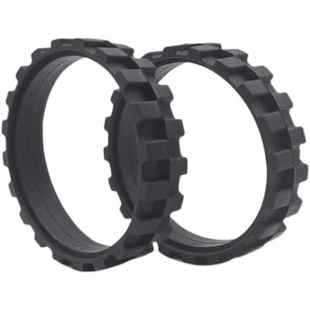 DEKK TIRES for iRobot 5/6/7/8/9 I7 E3 E5 (Pakke med 2 enheter) Sklisikker, eksepsjonelt grep og enkel montering