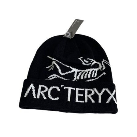 Arcteryx Bird Head Svart Toque Beanie Lue