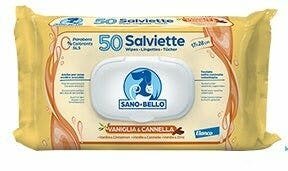 Sano E Bello Salviette Detergenti Vaniglia E Cannella Per