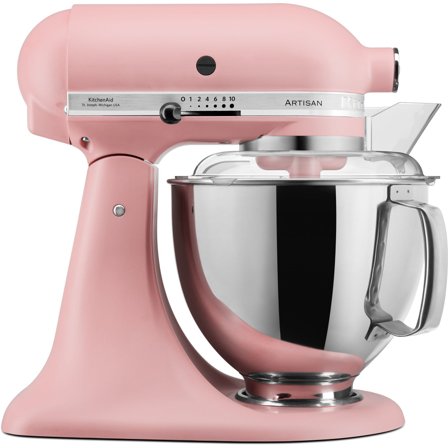 Kitchenaid Artisan KSM175PSEDR -yleiskone, kuivattu ruusu