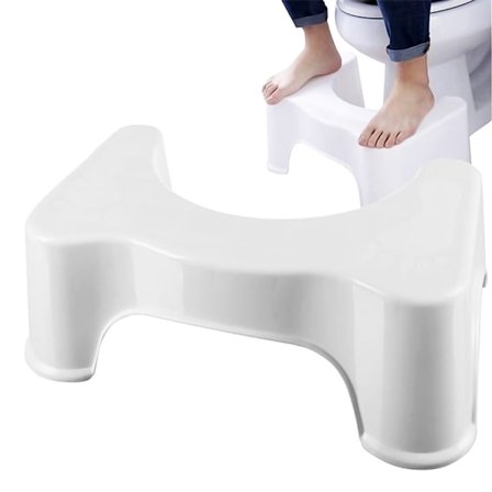 Toilet Skammel - Forstoppelse - Squatty Potty Hvid