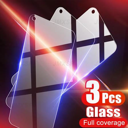 3Pcs Härdat Glas För Realme 10 9 Pro 10S 9I Skyddsglas På Realme 8 7 Pro 8I 8I 8S 7I Gla Glas Skärmskyddsskydd Full Covere For Realme 8 4G 3 Pieces