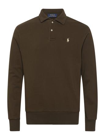 Polo Ralph Lauren Loopback Fleece Collared Sweatshirt Grön