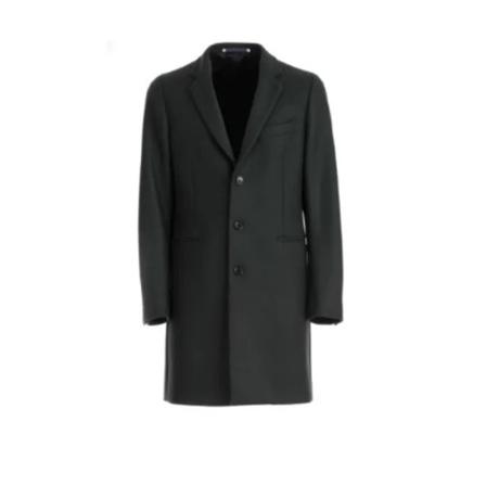 PS By Paul Smith, Wool Coat Zielony, Mężczyzna, Rozmiar: L