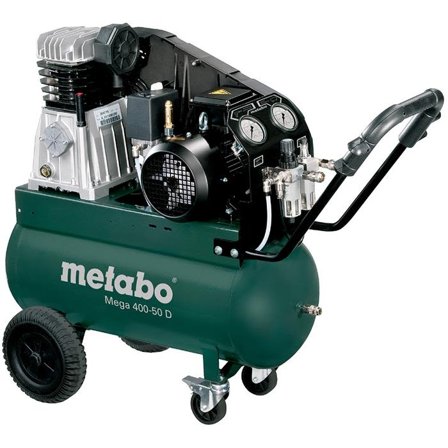 Metabo Mega 400-50 D Kompressor 50 liter, Verkstad & fordon