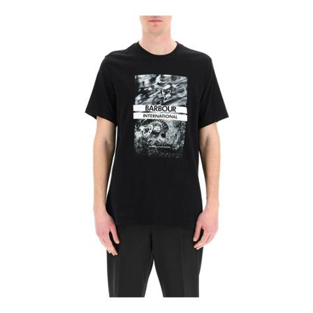 Barbour t-shirt Sort, Herre T-shirts